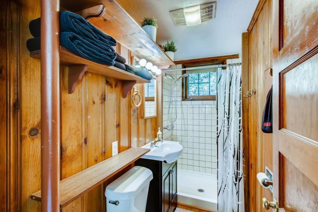 Epiphany Pines: Waterfront Work & Play Cabin 爱达荷斯普林斯 外观 照片