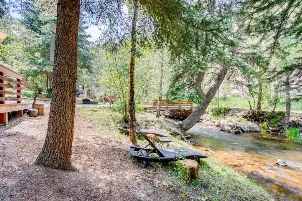 Epiphany Pines: Waterfront Work & Play Cabin 爱达荷斯普林斯 外观 照片